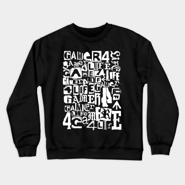 Gamer 4 Life 3.0 Crewneck Sweatshirt by 2 souls